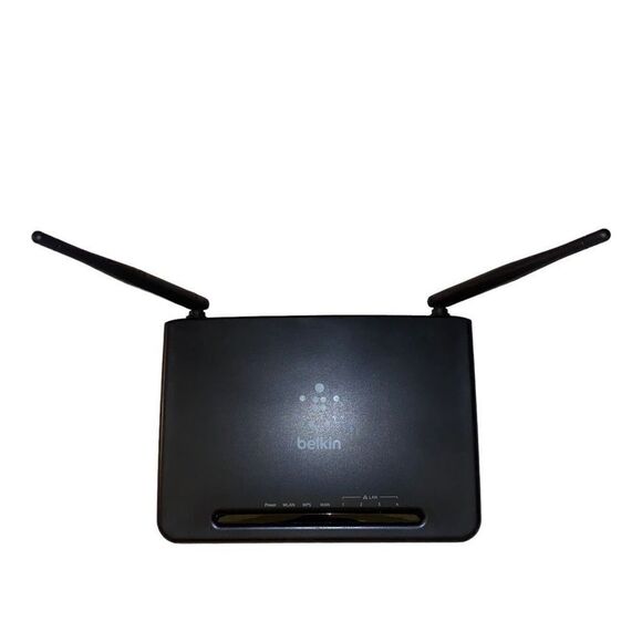 Belkin N300 4 Port Wi-Fi N Wireless Router Strong Range 300 Mbps Model F9K1007 - Picture 5 of 13